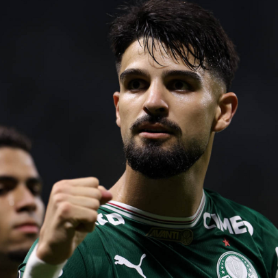 Flaco López celebra volta aos gols e vitória do Palmeiras