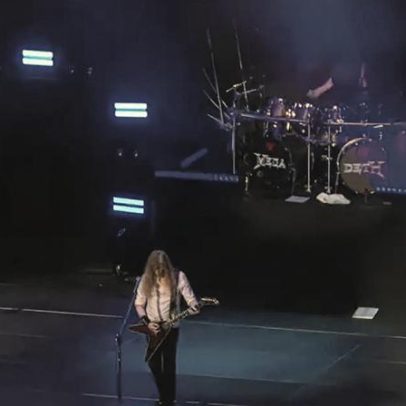 Megadeth toca clássico do Metallica pela primeira vez em 43 anos
