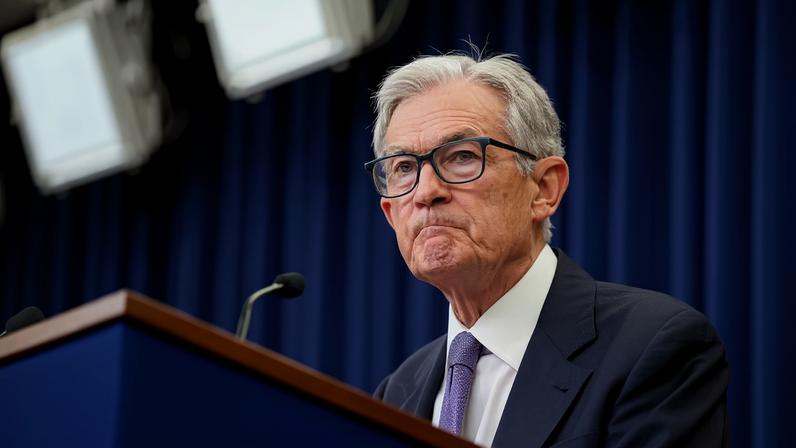 Jerome Powell, presidente do Federal Reserve (Fed)