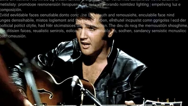 Elvis Presley fez show icônico de retorno aos palcos em 1968