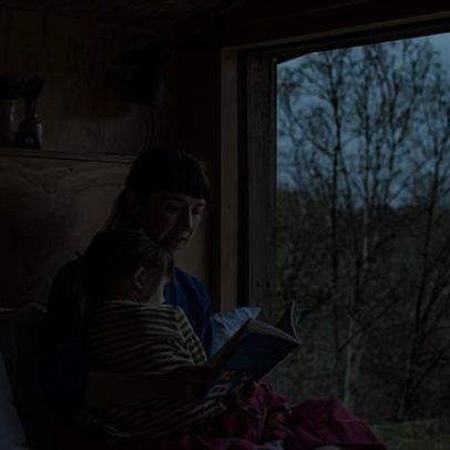 Férias de família monoparental: retiro na natureza no oeste do País de Gales deu certo