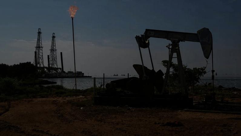 Uma bomba de petróleo em Cabimas, estado de Zulia, Venezuela (Bloomberg)