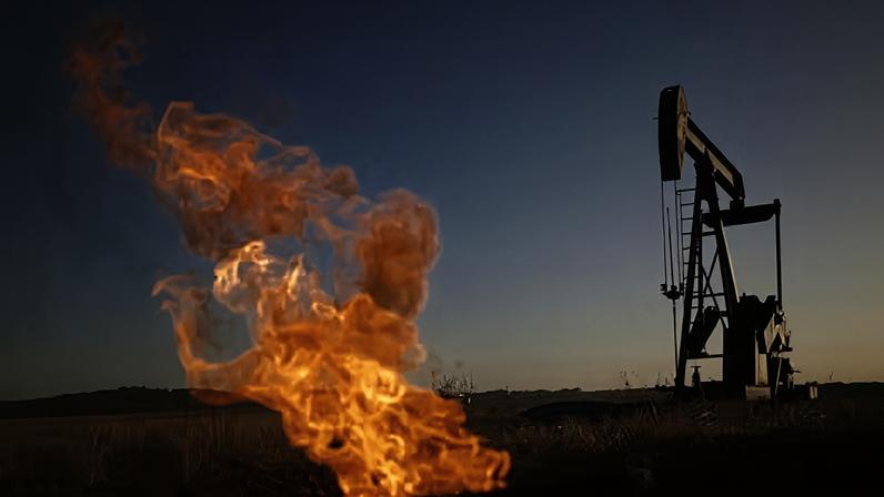 Extração de petróleo — Foto: Bloomberg