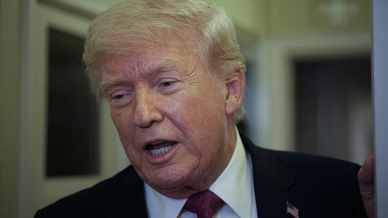 Donald Trump said on Tuesday he was ready to renew attacks against Iran if progress was not made at talks.