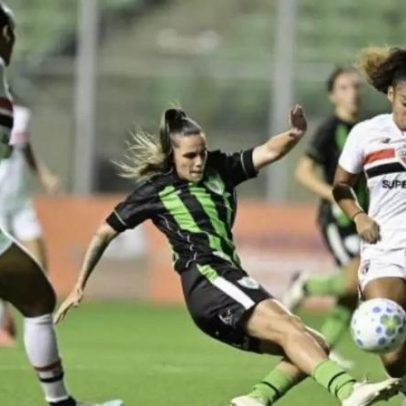 São Paulo empata com América-MG e perde liderança no Brasileirão Feminino