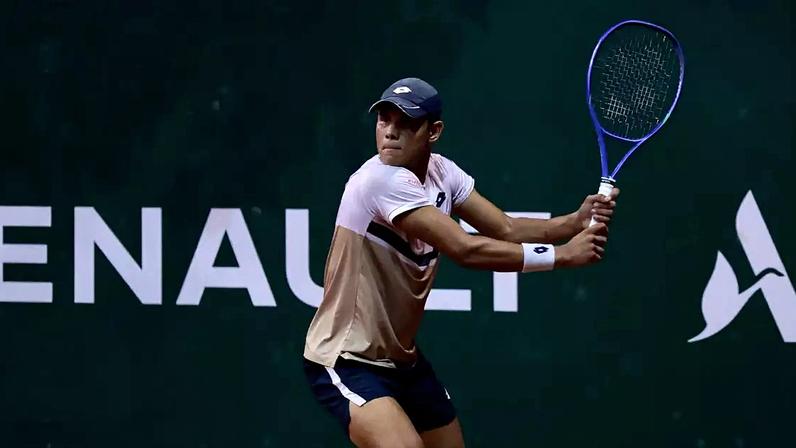 Livas Damázio vira e fica perto da vaga na semi do Roland Garros Junior Series