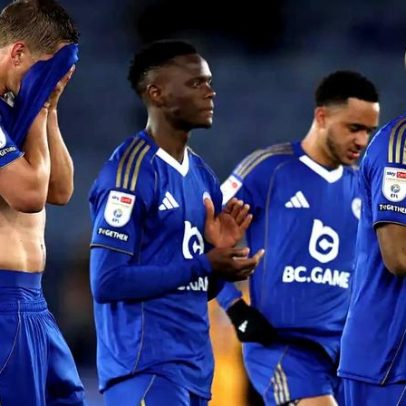 Leicester é rebaixado à terceira divisão inglesa e entra em ostracismo