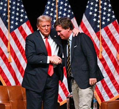 Casamento por conveniência entre Tucker e Trump se encaminha para divórcio