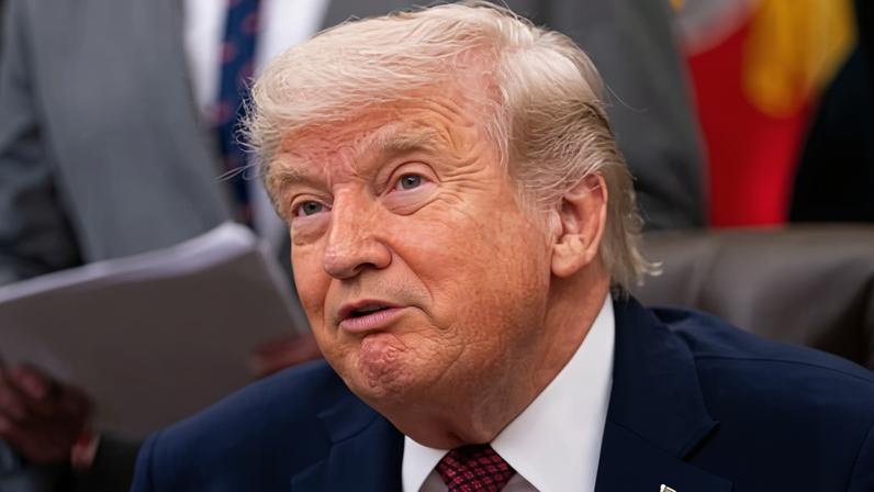 Iran’s deputy foreign minister, Saeed Khatibzadeh, said of Donald Trump (pictured): ‘He talks too much.’ Photograph: Allison Robbert/EPA