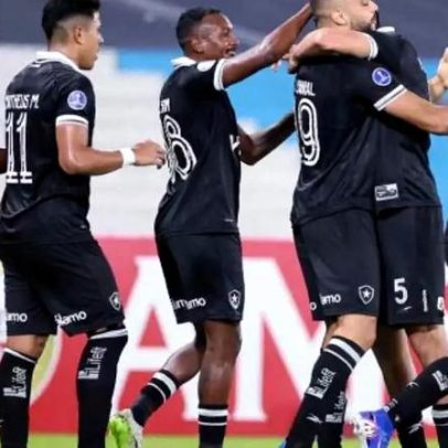 Botafogo vence Racing nos acréscimos pela Sul-Americana