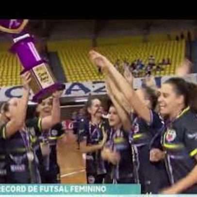 Copa RECORD de Futsal Feminino abre em Santa Cruz amanhã