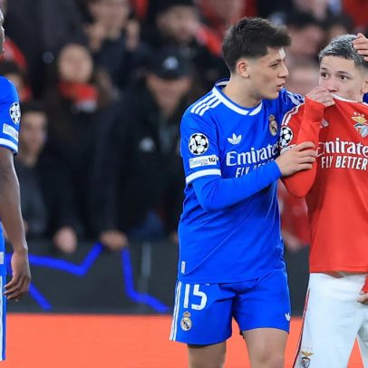 UEFA pune Prestianni com suspensão por ofensa a Vini Jr.