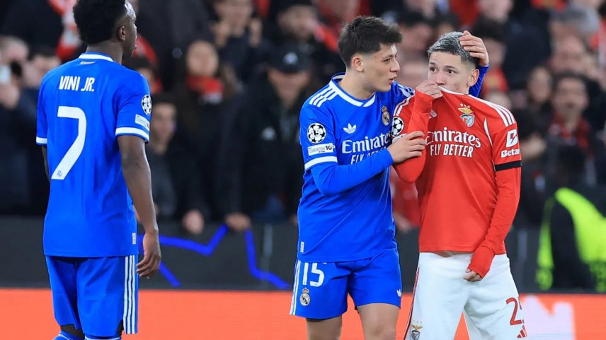 Gianluca Prestianni é suspenso pela Uefa por caso de racismo contra Vini Jr.