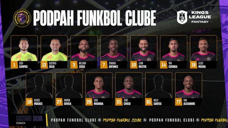 Melhores momentos: Nyvelados FC 5 x 7 Funkbol Clube (Kings League Brasil)