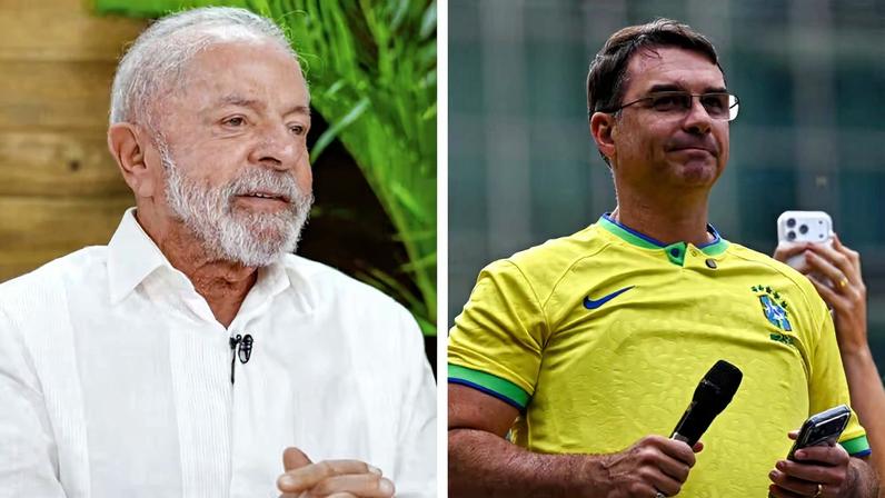 Enquanto o PT atribui críticas dos EUA a Flávio Bolsonaro, senador diz que Pix é legado do pai