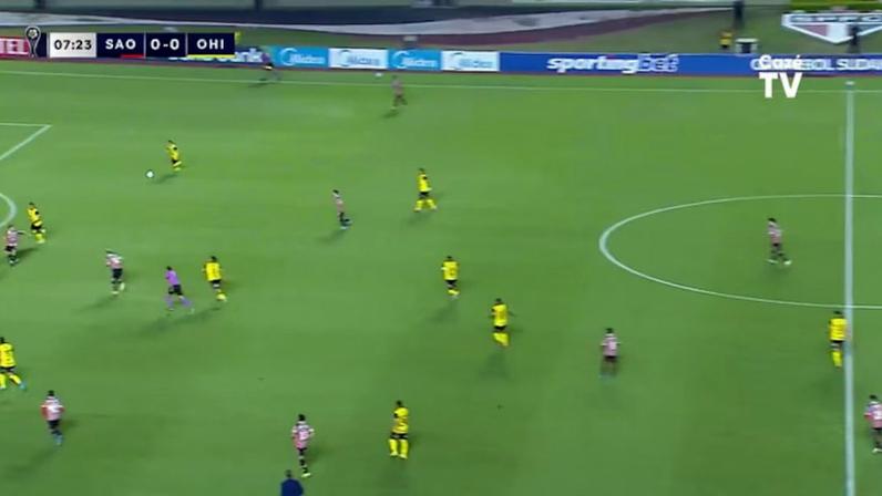 São Paulo vence O'Higgins por 2 a 0 pela Sudamericana