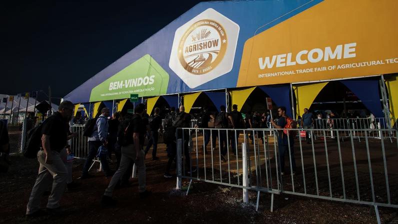 A 31ª Agrishow se realiza em Ribeirão Preto até a sexta-feira, 1º
