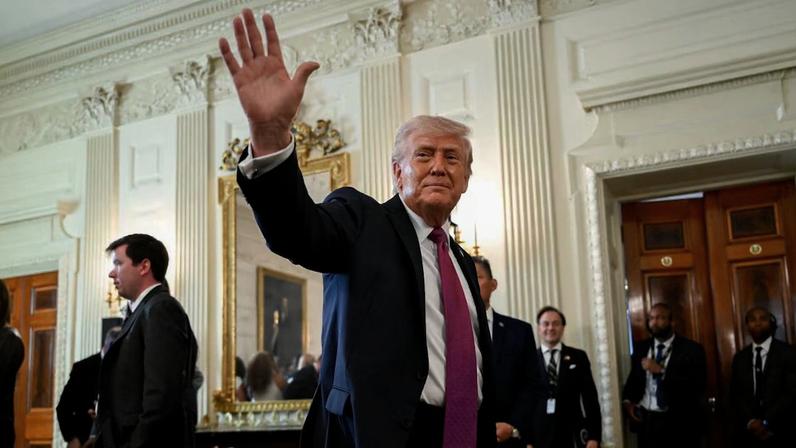 Secretária de imprensa da Casa Branca indica que Donald Trump analisará proposta do Irã para encerrar conflito (Foto: Daniel Heuer/Bloomberg)