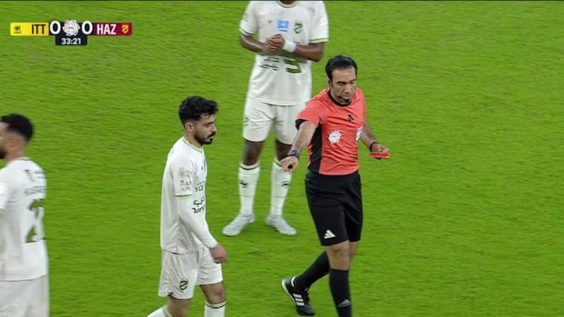 Al Ittihad – Al Hazem 0 - 0 | CARTÃO VERMELHO – Moussa Diaby