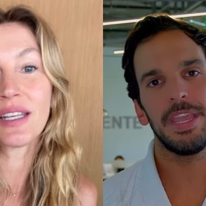 Gisele Bündchen exibe o caçula com o pai e irmã desmente rumor