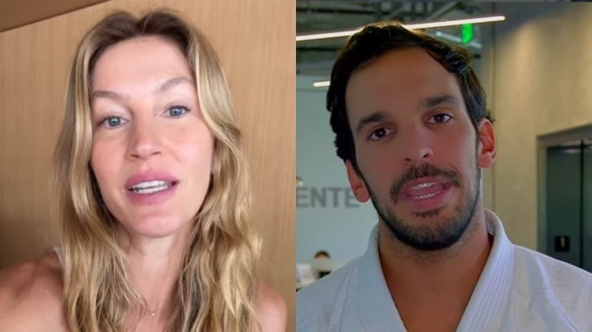 Gisele Bündchen exibe o caçula com o pai e irmã desmente rumor