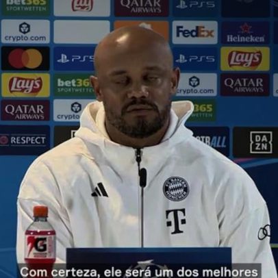 Kompany elogia Olise antes de confronto decisivo contra o Real Madrid