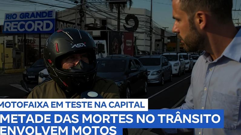 Metade das mortes no trânsito em Porto Alegre envolve motocicletas