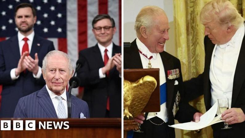 Como o Rei e a Rainha passaram seu segundo dia nos EUA