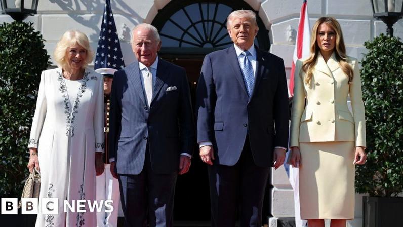 Rei e rainha iniciam visita aos EUA com atividades no primeiro dia