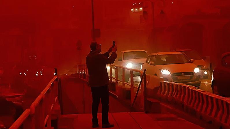 Homem morre em tempestade enquanto poeira do Saara encobre Creta