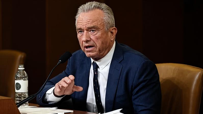 Robert F Kennedy Jr, the health secretary, testifies in Washington on Thursday.
