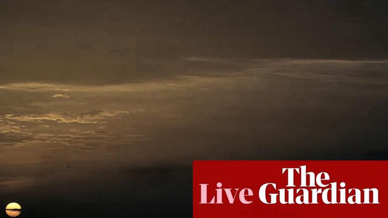 The ceasefire between the US and Iran appeared at risk after Trump announced marines had seized a ship that tried to break the US blockade of the strait of Hormuz.