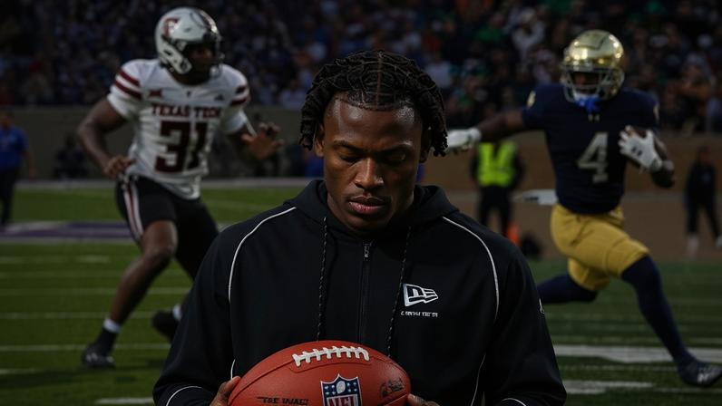 Edge-rusher David Bailey, linebacker Arvell Reese and running back Jeremiyah Love are all contenders to go in the first five picks of this year’s NFL draft.