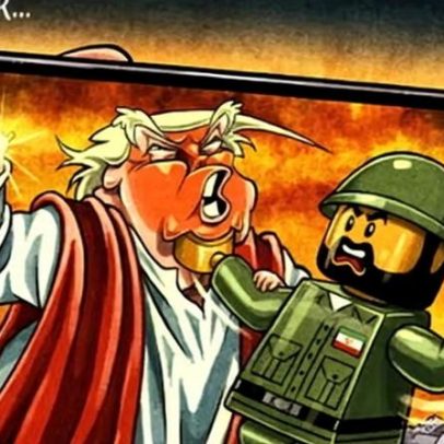 Ben Jennings comenta guerra EUA-Irã e IA na charge