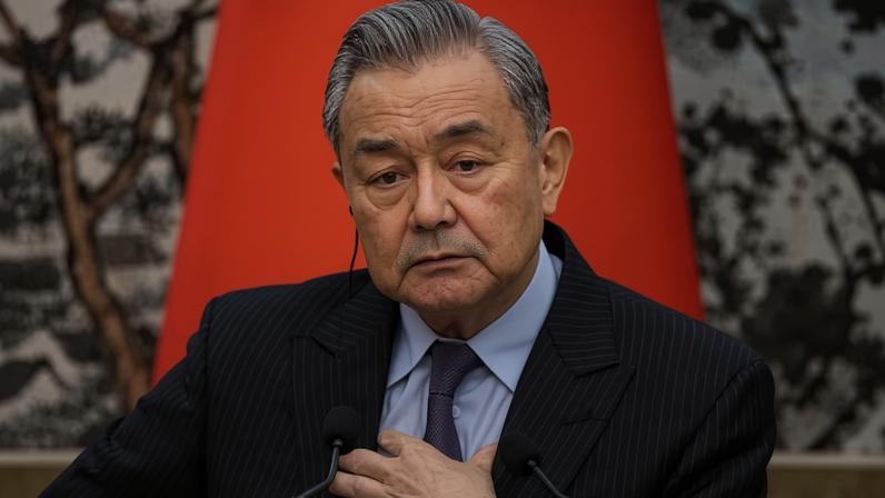 Chinese foreign minister Wang Yi. Beijing has been sharply critical of US military assistance to Taiwan and its support of Taipei on the international stage.