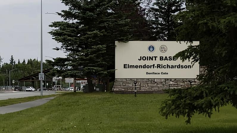 The bear attack occurred in part of the joint base Elmendorf-Richardson’s training area.