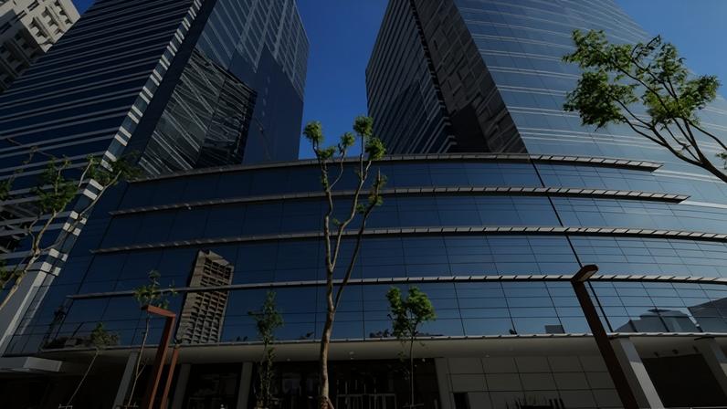 Fachada do complexo de escritórios Morumbi Corporate, da Multiplan