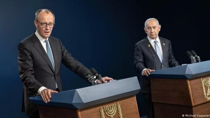 Após uma conversa telefônica com Benjamin Netanyahu, Merz se manifestou contra a anexação "de facto" da Cisjordânia por Israel