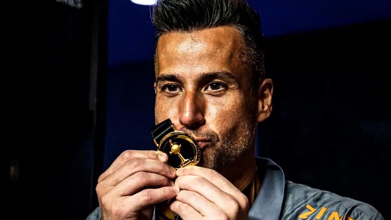 Fábio no título do Fluminense na Libertadores de 2023 (Foto: Lucas Merçon/ Fluminense FC)