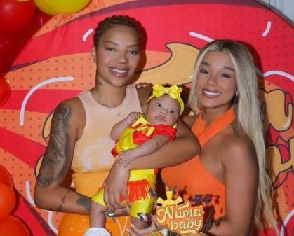 Ludmilla, Brunna Gonçalves e Zuri