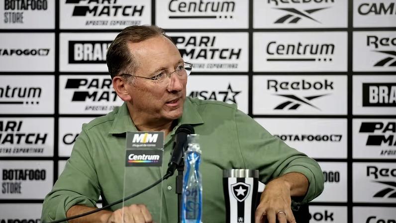 John Textor, do Botafogo — Foto: Vitor Silva/BFR