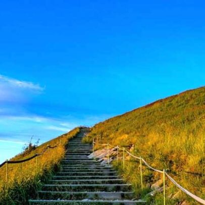 Escadarias turísticas ao redor do mundo exigem fôlego