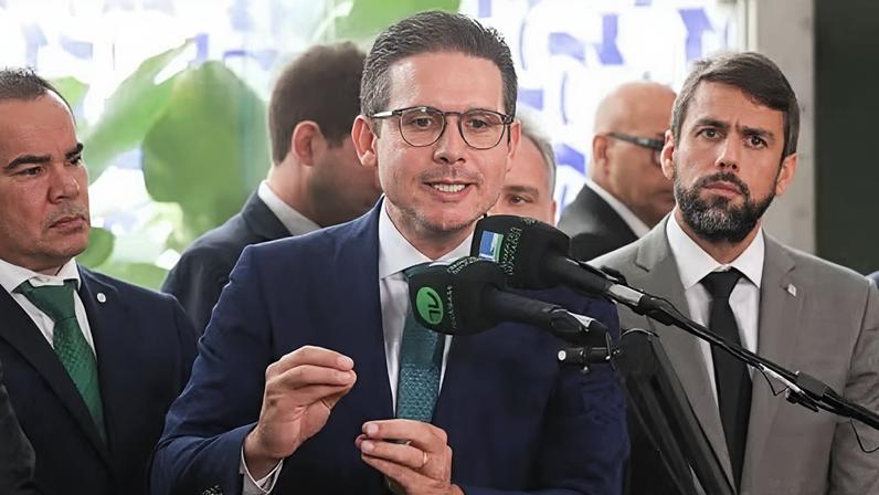 Presidente da Câmara dos deputados, Hugo Motta — Foto: Lula Marques/Agência Brasil