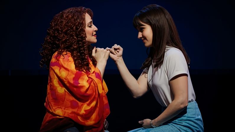 Jessica Vosk and Kelli Barrett in Beaches.