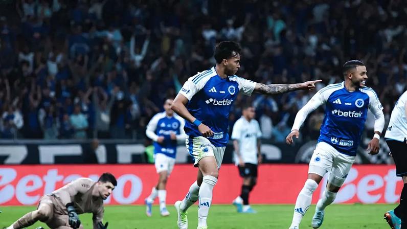 Cruzeiro x Grêmio, no Mineirão (Foto: Gustavo Martins/Cruzeiro)