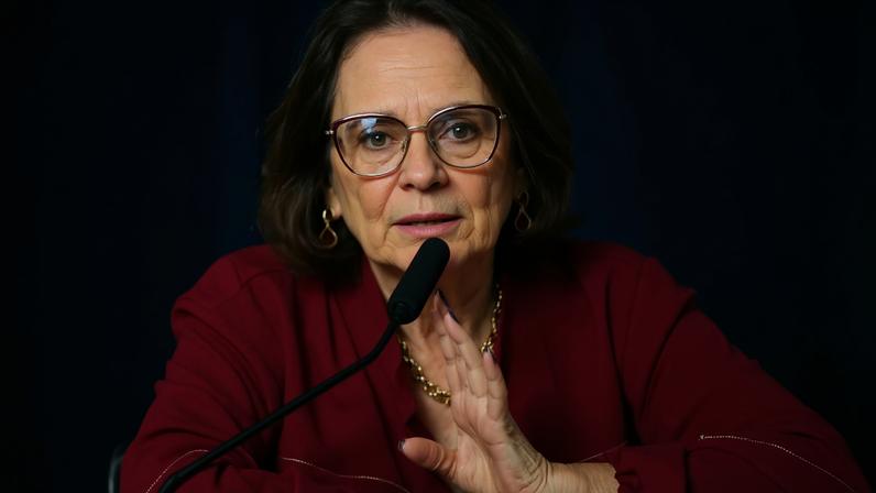 Damares Alves fala em reunião da CPMI do INSS