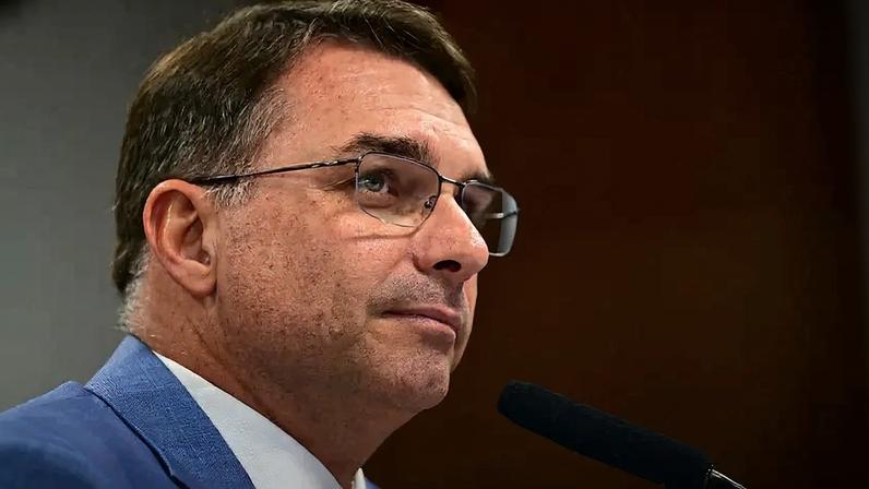 O senador Flávio Bolsonaro (Saulo Cruz/Agência Senado)