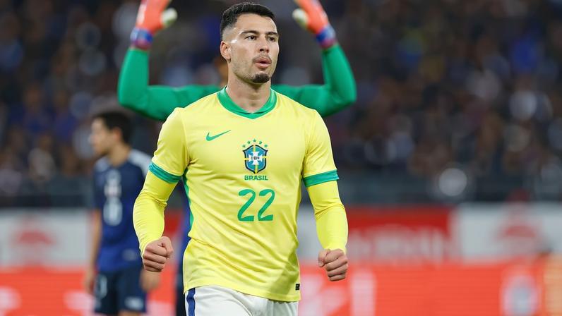 Gabriel Martinelli marcou o segundo gol do Brasil contra o Japão. (Foto: @RAFAELRIBEIRORIO I CBF)