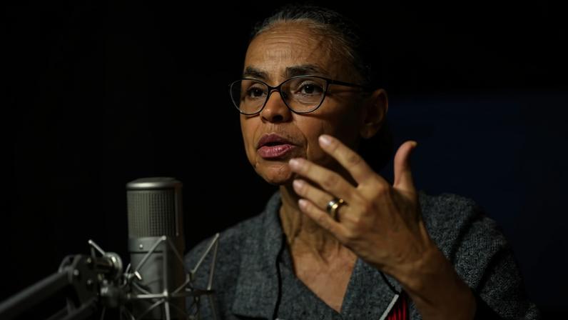 A federação partidária quer lançar a pré-candidatura da ex-ministra Marina Silva (Rede) ao Senado na chapa de Haddad — Foto: Fabio Rodrigues-Pozzebom/Agência Brasil