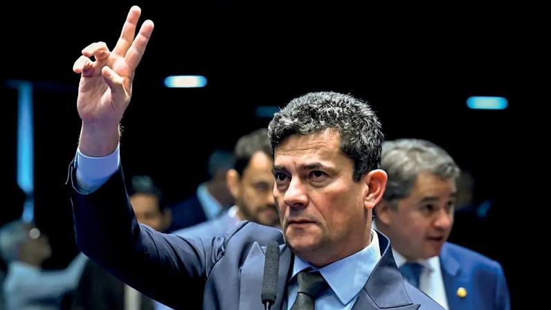 VANTAGEM - Moro: o ex-juiz tenta se aproximar do PL para ampliar favoritismo na corrida (Waldemir Barreto/Ag. Senado)